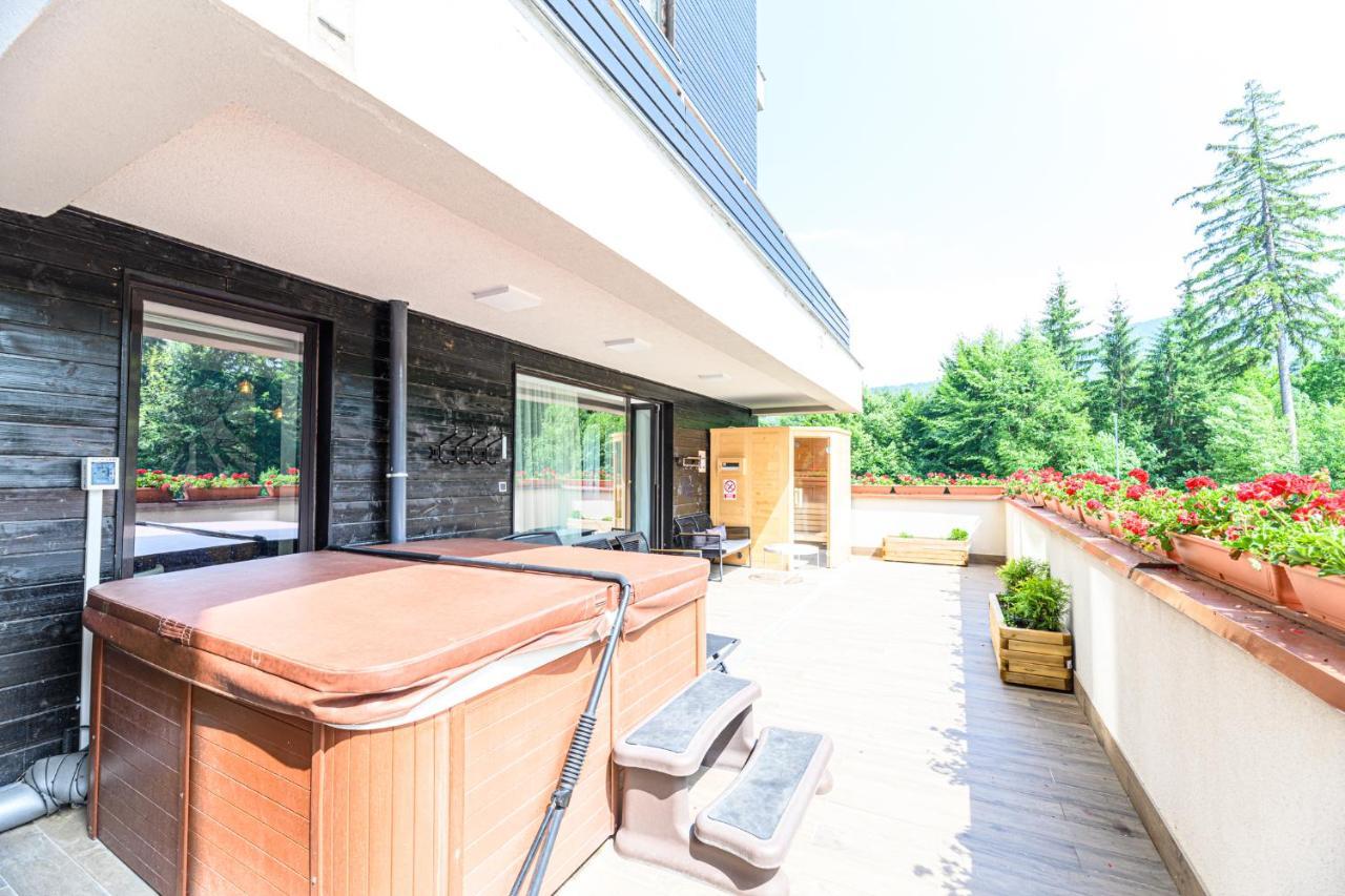 Mariah Spa Deluxe Apartment In Silver Mountain Poiana Brasov Exterior photo